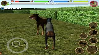 🐕🦴Stray Dog Doberman Simulator, City Rampage, By Gluten Free Games Part 1 screenshot 2