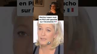 Marine Le Pen corrects a leftist who is terrible at mental math! #marinelepen #france #french #rn