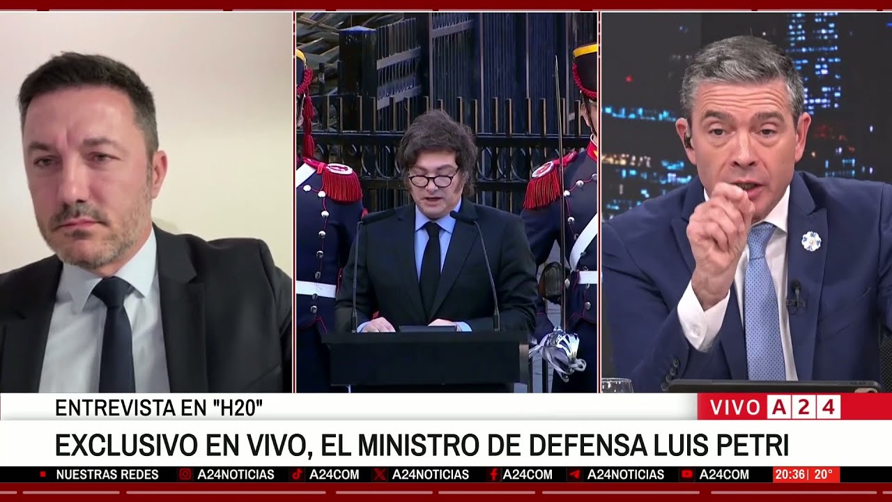 Petri aclaró los dichos de Milei sobre Malvinas después de la polémica por su discurso