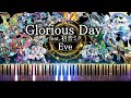 【ピアノ採譜】ポケミク / Glorious Day feat. 初音ミク - Eve