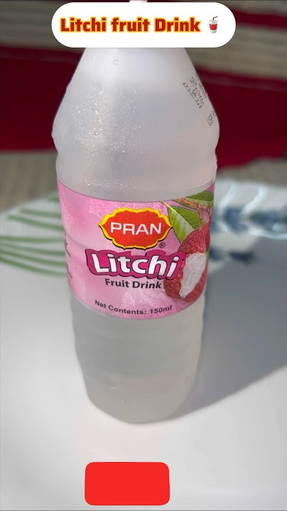 Litchi Fruit Drink PRAN ₹10 #juice #shorts