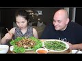 Vlog 726| ĐÙI ẾCH CHIÊN CHÁY TỎI.RAU MUỐNG XÀO TỎI. XONG BỮA TỐI.