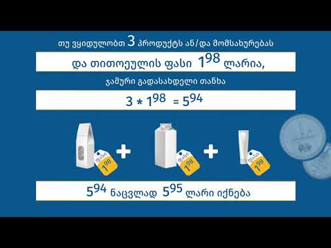 საინფორმაციო ვიდეორგოლი დამრგვალების მეთოდის შესახებ