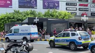 Alarma! Un apel la 112 se anunță o alarmă cu bombă si mall-ul Băneasa este evacuat!!!!!