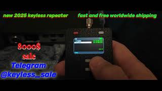 KEYLESS REPEATER, RELAY ATTACK DEVICE,NEW 2025 VERSION, RELAY ATTACK UNIT, KEYLESS REPEATER FOR SALE