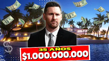 ¿Cuánto dinero ha ganado Messi en toda su carrera?