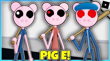 How to get "PIG E" BADGE + PIGGY BADGE MORPH in Troll Face RP (BETA) - ROBLOX