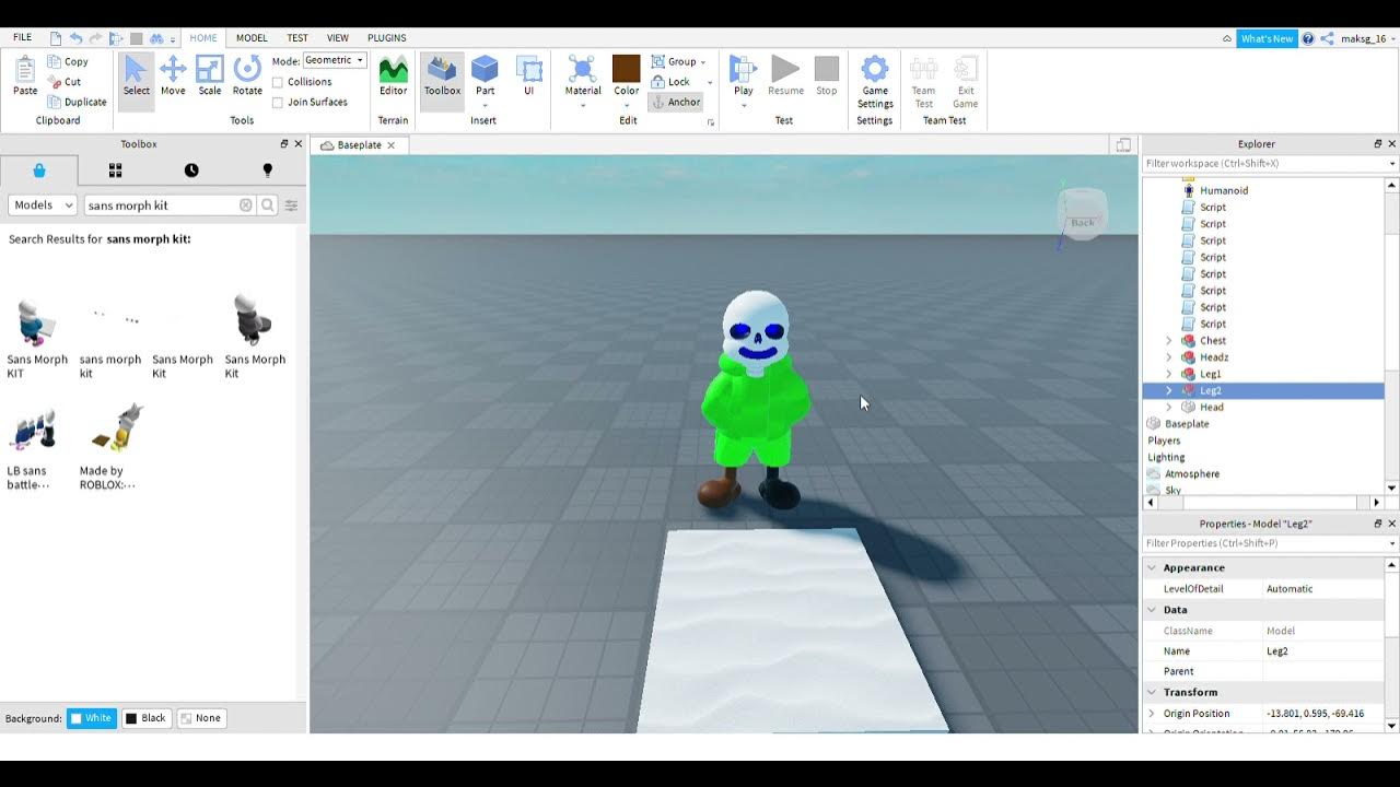 Roblox studio как сделать самодельного врага