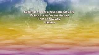 I Believe + Glen Campbell + Lyrics/HD