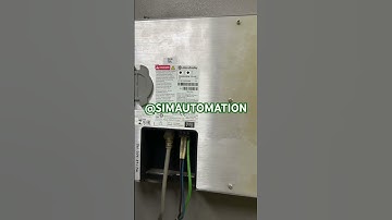 Allen Bradley Panel view +7 HMI 2711P-T10C21D8S #shorts by @simautomation #allenbradley #hmi #plc