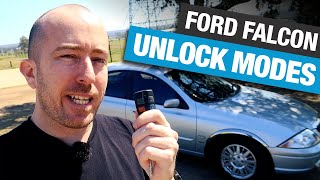 🔒Unlocking Your Falcon's Hidden Locking Mode! Ford AU2/3, BA, BF, FG & FGX Driver's Door Only Unlock