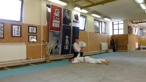 shomen uchi sankyo ura [TUTORIAL] Aikido empty hand basic technique