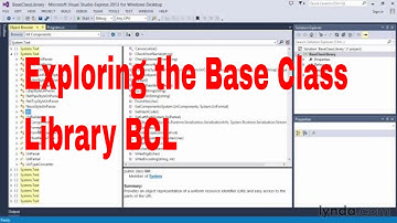 Exploring the Base Class Library BCL