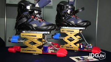 Climb virtual stairs with these boots