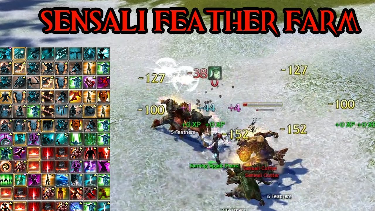 Guild Wars Solo Farm Guide #17 - Sensali Feather Farm [All Professions ...
