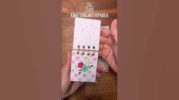 Creating tiny books with mini cinch