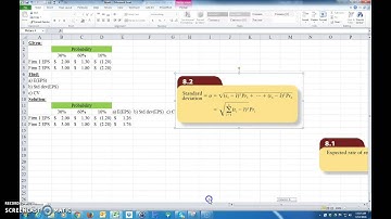 Discrete Prob Distrib. - Expect. value, Std Dev, and CV