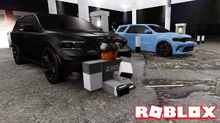 1000HP HELLCAT DURANGO TAKES OVER CAR MEET ON ROBLOX *INSANE WHINE*