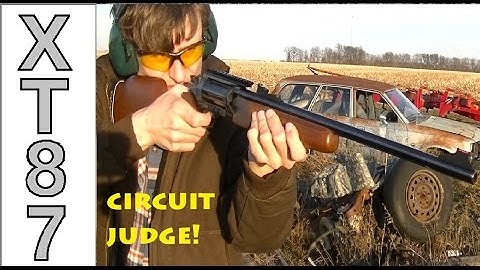 Circuit Judge [.410/ .45 Colt] Shooting!