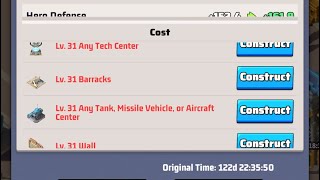 Last War: HQ32- Which of these 4 buildings should you upgrade first on the HQ32 requirement