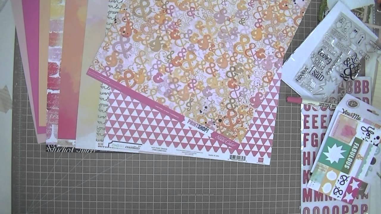 Tongue Tied kit share scrapbooking tiendas