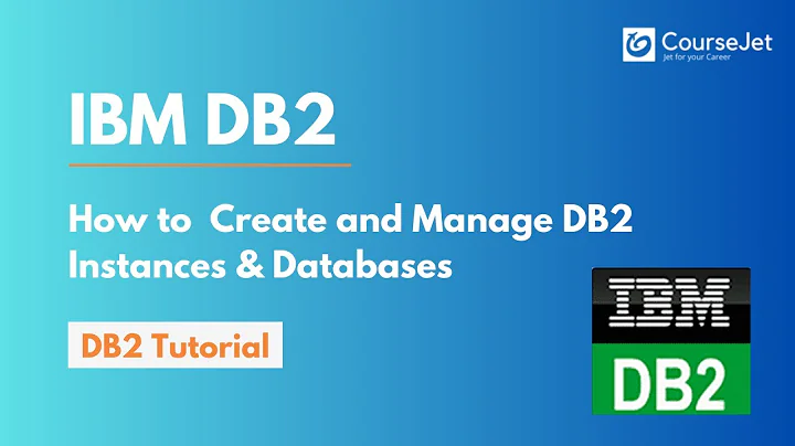 How to Create and Manage DB2 Instances & Databases | IBM DB2 Database Tutorial for Beginners