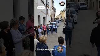 Los Auroros de Cárcar le cantan a Santiago Apóstol. #carcar #navarra #santiagoapostol