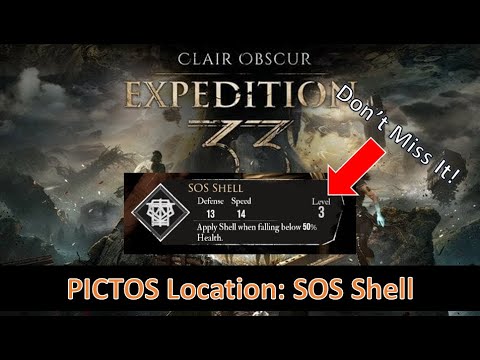 Where to Find Pictos SOS Shell in Flying Water Area in Clair Obscur ...