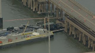 #LIVE: Pelican Island Bridge collapse aftermath in Galveston