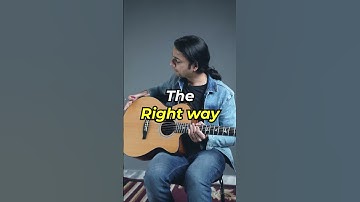 How to hold a Guitar | Basics #shorts