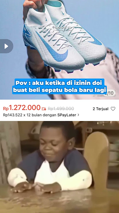 seneng nya setengah mati☺️ #sepatuoriginal #intermezo #comedy #parody #meme #dagelan #sportiid