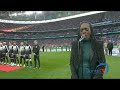 Carabao Cup Final National Anthem Manchester United Vs Newcastle