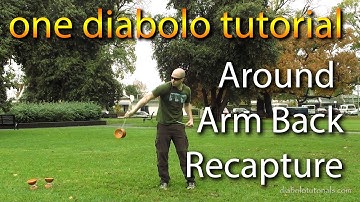 Diabolo Tutorial - One Diabolo Around Arm Back Recapture