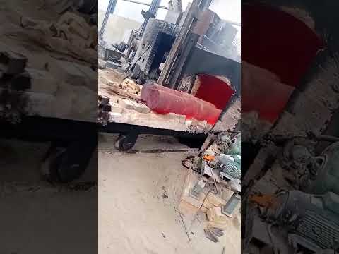 Normalising heavy shafts #foundry #metalcasting #rollingmill #steelcasting #heattreatment
