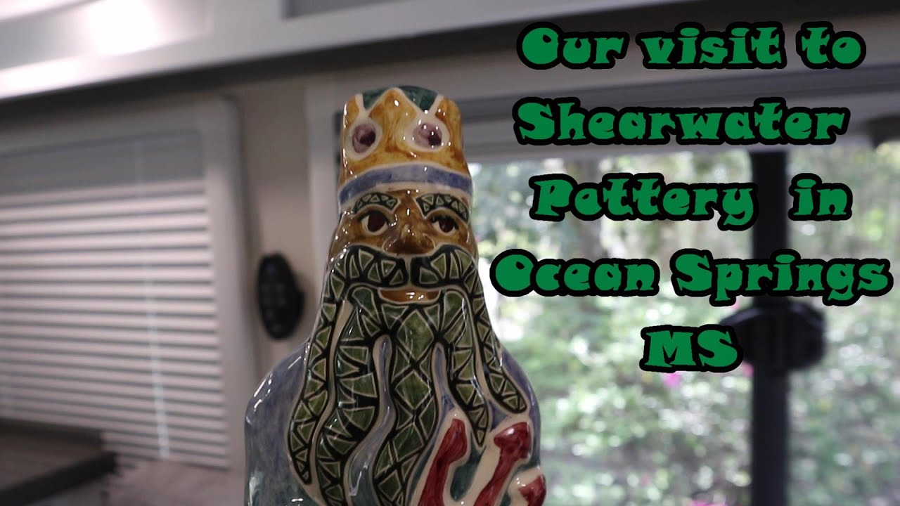 Our visit to Shearwater Pottery in Ocean Springs, MS YouTube