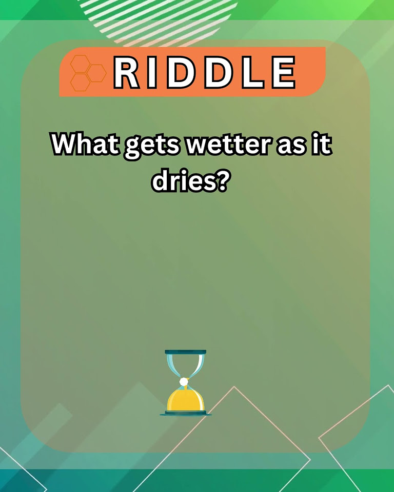 Can you solve it?!! what gets wetter as it dries? YouTube