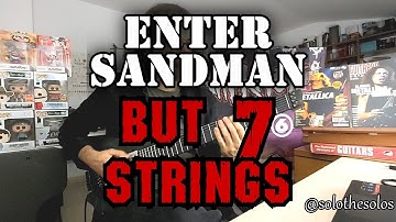 Metallica - Enter sandman (but 7 strings) Strandberg Boden Prog 7