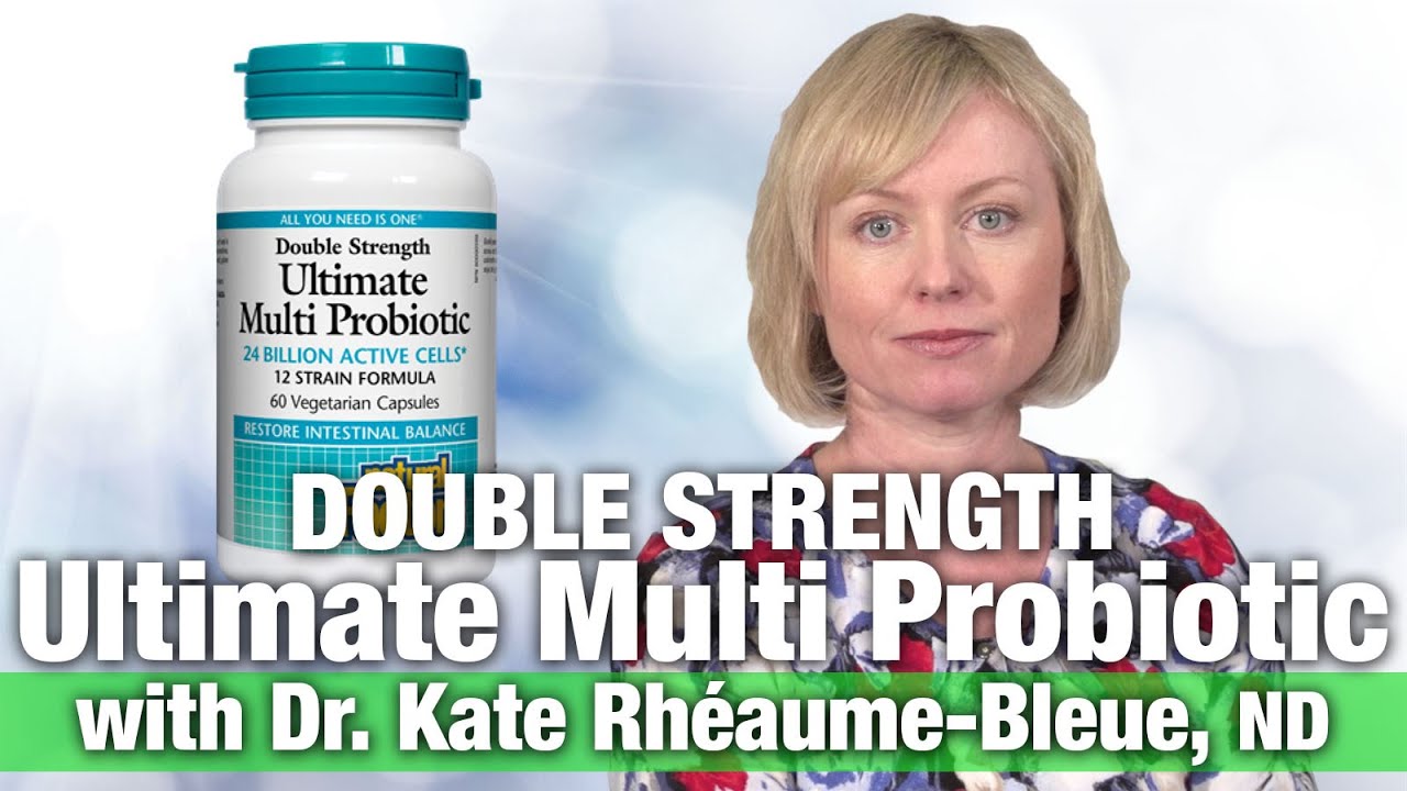 Natural Factors Acidophilus & Bifidus Double Strength with Dr. Kate ...