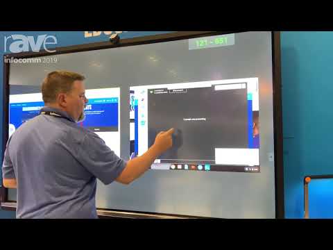 InfoComm 2019: Intel Demos Intel Unite in a Collaborative Classroom Application