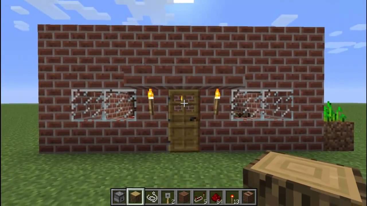 Minecraft Comment faire un alarme TUTO - YouTube