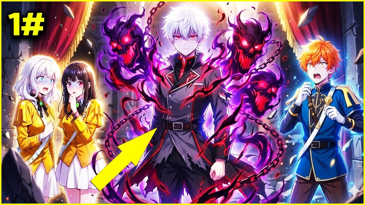 [صدمة!] أضعف طالب في أكاديمية فلهالا يُرعب الجميع بقوته الملعونة! | ملخص مانهوا كامل #1