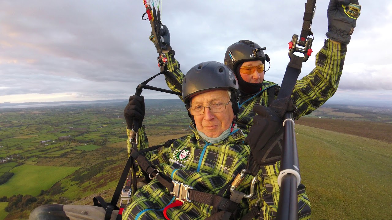learning Paragliding in Ireland YouTube
