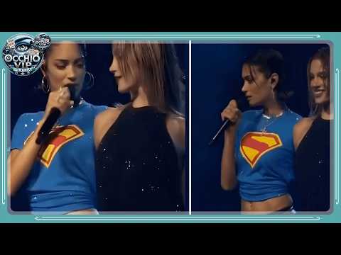 Video Elodie e Franceska Nuredini Un Momento Indimenticabile al Concerto di Sfera Ebbasta
