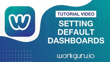 Setting Default Dashboards