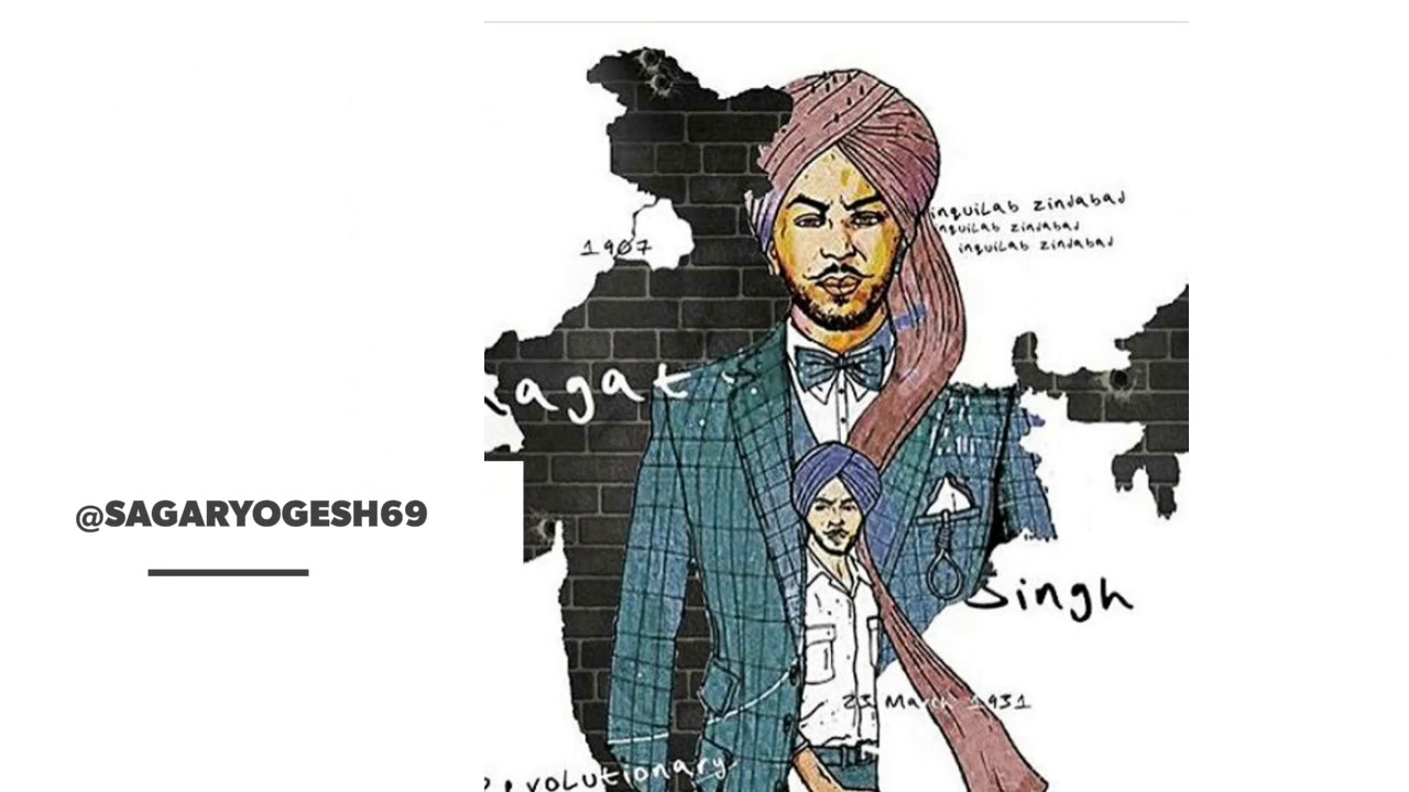 Main Fan Bhagat Singh Da  Whatsapp Status Video 