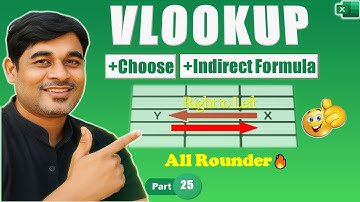 Master VLOOKUP with CHOOSE & INDIRECT Functions🔥 | Advanced Excel Magic | P25