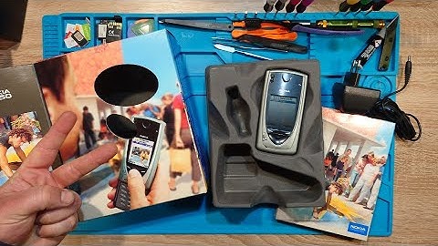 Nokia 7650 unboxing