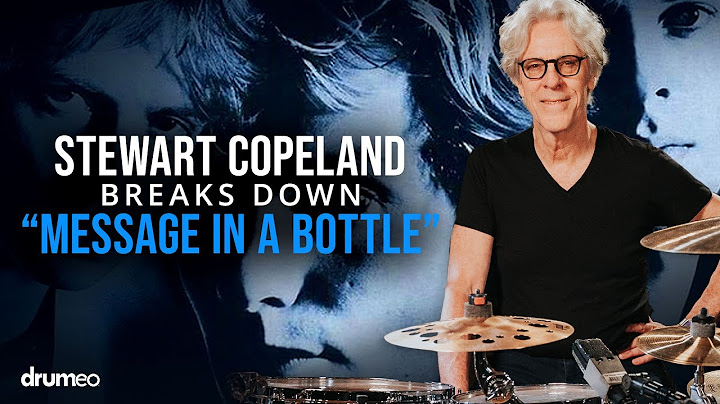 Message in a Bottle Drums version - Drums performance video thumbnail