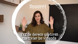 DERECE YAPTIRAN TAKTİKLER - TYT ve AYT sınavları için neler yapmalı/yapmamalısın?