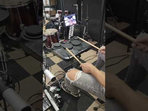 Medeli dd315, alesis compact kit 7, ashton edp420 support sudoku drum long Hihat pedal & bass pedal